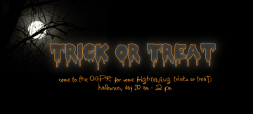 OGPR Halloween Trick or Treating