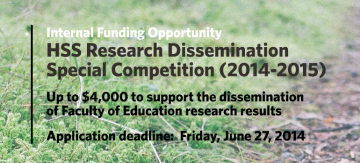 HSS Research Dissemination Special Competition (2014-2015)