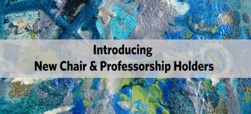 Introducing New Chair & Professorship Holders – RSVP