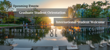 January Graduate and International Student Events