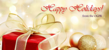 Season’s greetings and happy holidays!