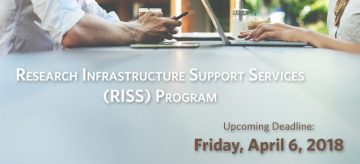 April 2018 RISS Deadline