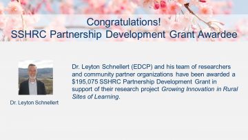 Congratulations Dr. Leyton Schnellert and team!