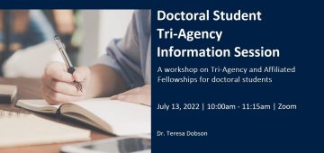 Doctoral Student Tri-Agency Information Session