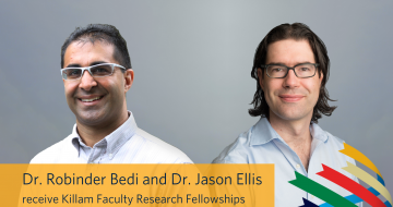 Congratulations to Dr. Robinder Bedi and Dr. Jason Ellis