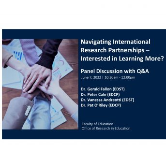 Navigating International Research Partnerships – Interested in Learning More?