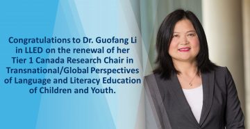 Congratulations to Dr. Guofang Li